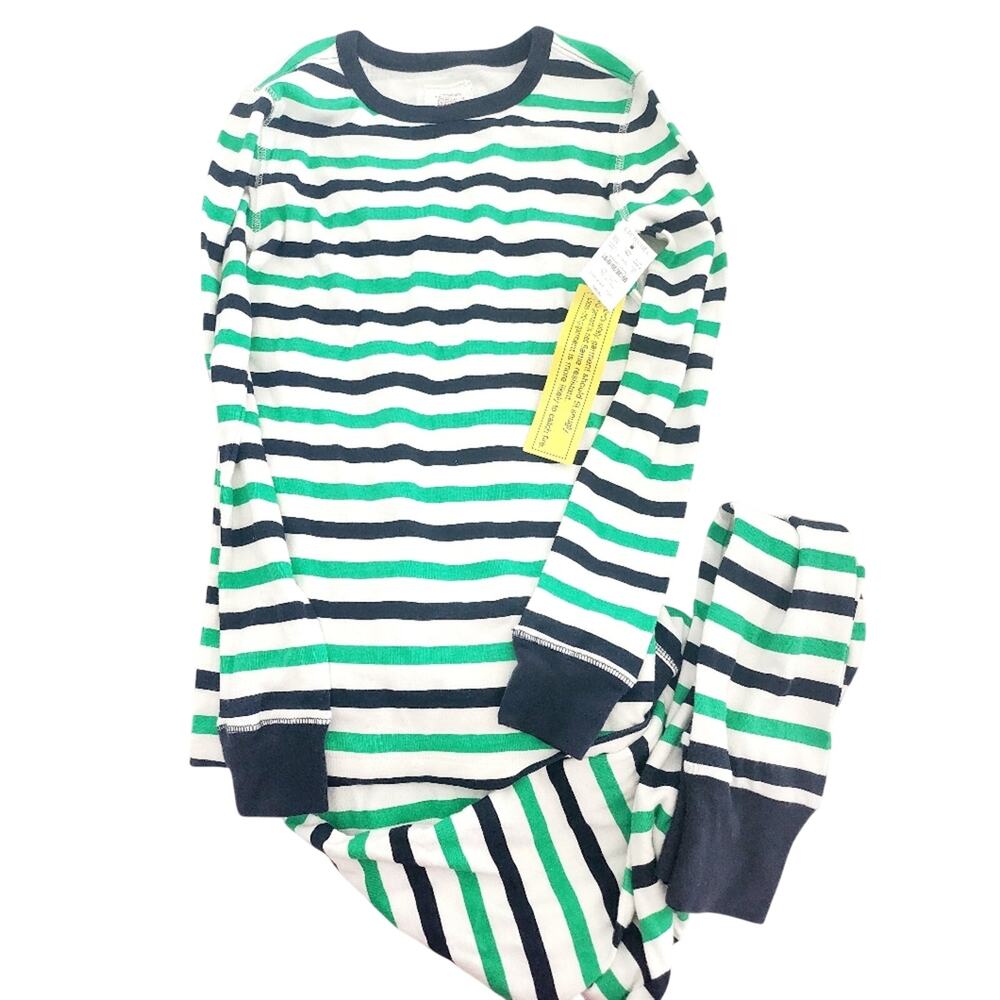 12 New Crewcuts Striped Kids Pajamas